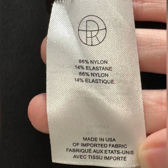 The Row Marina Scuba Dress Black US XS Front Pockets - Picture 10 of 12